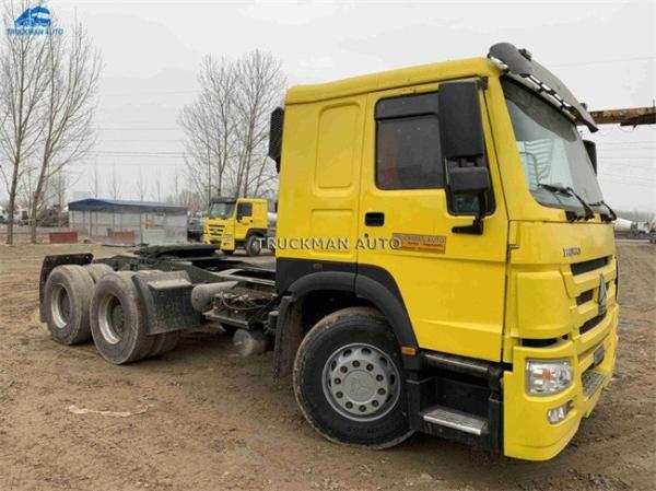 Buy cheap high horsepower Used Tractor Trucks Sinotruk Tech Engine 371hp For Ghanac from wholesalers