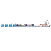 Buy cheap 9mm PP Strap Band Extrusion Line , PP Packing Belt Extrusion Machine product