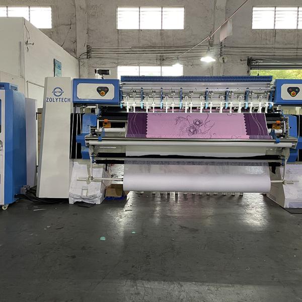 Buy cheap ZOLYTECH mattress machinery computerized quilting machine chain stitch for quilts WV15 1500rpm from wholesalers
