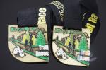 Trail Races Metal Custom Sports Medals Marathon 5K 10k Medallions 40*3MM Size