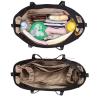 Buy cheap Diaper Totes Handbag with Changing Pad Baby Stroller Leather from wholesalers