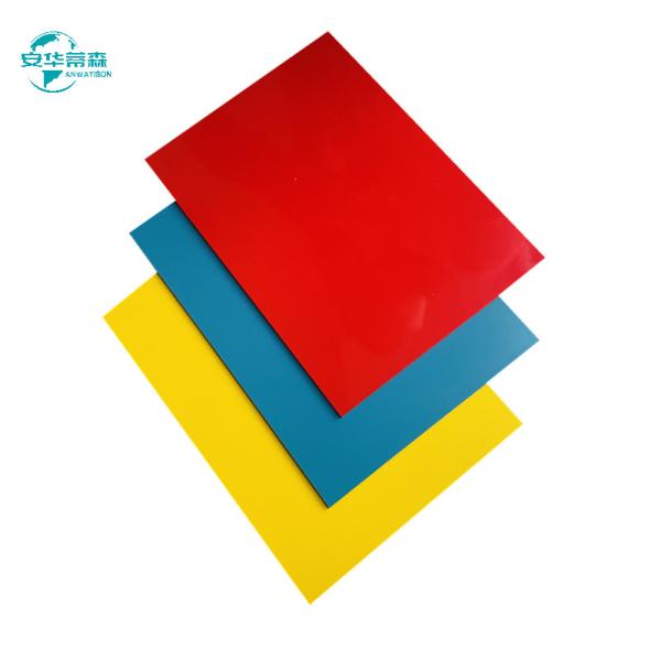 Buy cheap 2440mm/ 3050mm/ 4050mm/ 5000mm B1 Fireproof Solid Color ACP with Impact Resistance from wholesalers