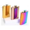 Buy cheap Colorful Kitchen Household Items 8oz Small Whiskey Flask Electroplated Seven Color from wholesalers