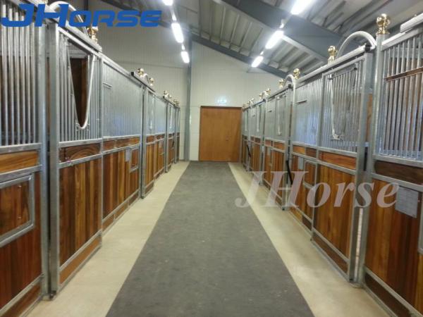 Buy cheap Weatherproof Bamboo Horse Stable Stall Customized With Sliding Type Door from wholesalers