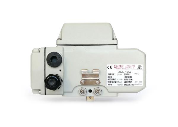 Buy cheap Compact 24VDC 100Nm PVC Butterfly Valve Actuator from wholesalers