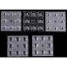 Buy cheap Popular 50x50mm LED ARRAY LENS 3030 SMD 5050 SMD 4/6/8/12/16/24 LED PC LENSES from wholesalers