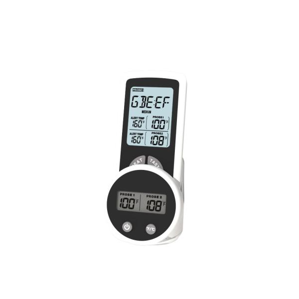 Buy cheap Remote Wireless Digital Meat Thermometer With Dual Probes For Oven from wholesalers
