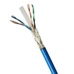23AWG SFTP CAT6 Cable High Speed Network Cable With Blue PVC Jacket 1000ft