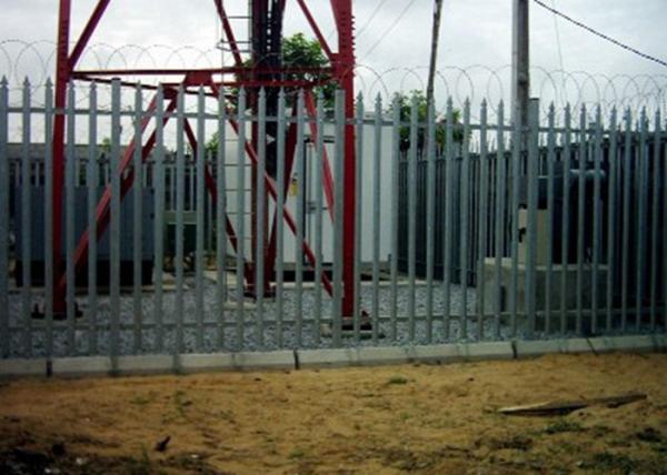 Buy cheap Wide Vision Steel Palisade Fencing Gates D / W Type Industrial Palisade Fencing from wholesalers
