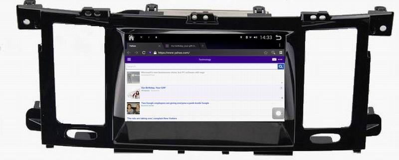Ouchuangbo car media video stereo android 4.4 Nissan Patrol 2015 support Quad Core CPU GPS Mirror Link SWC BT