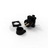 Buy cheap Mini XLR Female Connector Socket 3 Pin Connector Waterproof Outdoor from wholesalers