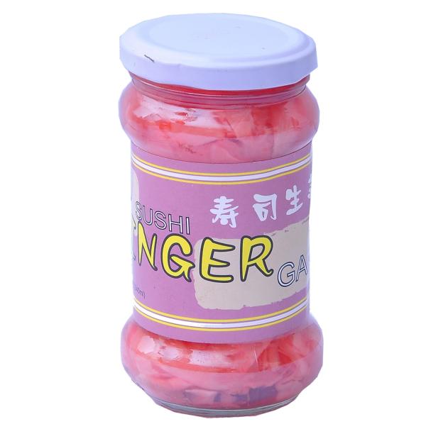 Buy cheap 340g Chinese Sweet Pickled Ginger Slice White And Pink In Bottle from wholesalers