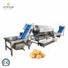 Buy cheap Peel Root Vegetables With Peeling Effect Washing Line Stainless Steel 304 from wholesalers