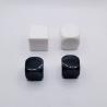 Buy cheap Casino White Black Blank D6 Dice Six Sided Custom Printed from wholesalers