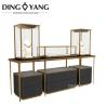 Buy cheap Modern Fashion Glass Exhibition Jewellery Showcase Jewellery Counter With Led Lights from wholesalers