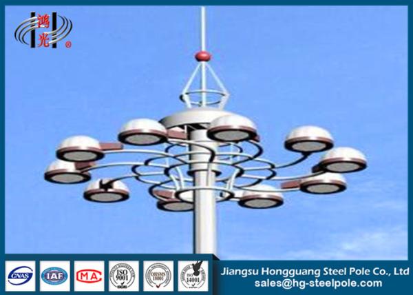 Buy cheap Airport 1000W Floodlighting High Mast Light Pole Short Construction Cycle from wholesalers