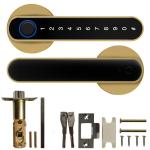 Digital Smart Code Door Lock Password Fingerprint Unlock Biometric Interior Door