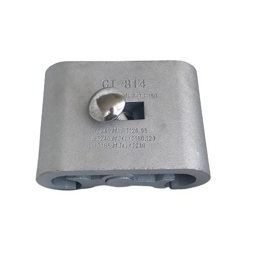 Buy cheap ADC10 Aluminum Alloy Casting Parts Overhead Line Clamp CT Clamp from wholesalers
