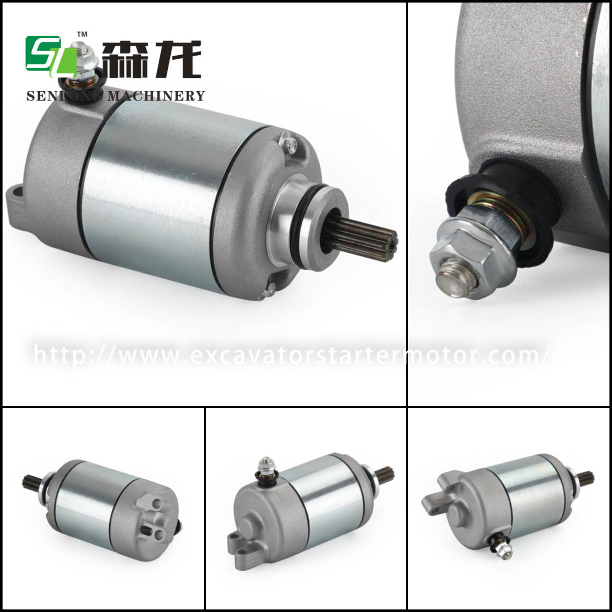 Starter YZF R6 06-19 Motorcycle 12V 9T CCW 2C0-81890-00 410-54219 2C0-81890-00-00