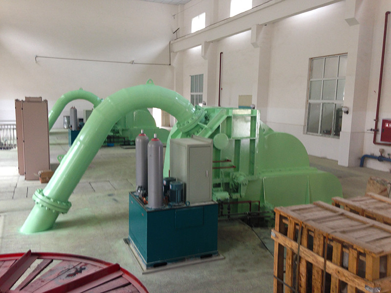50/60Hz Pelton Turbine Generator With Brushless Excitation And Micro Governor