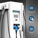 Buy cheap High Power CCS CHAdeMO EV Charger with LCD Display from wholesalers