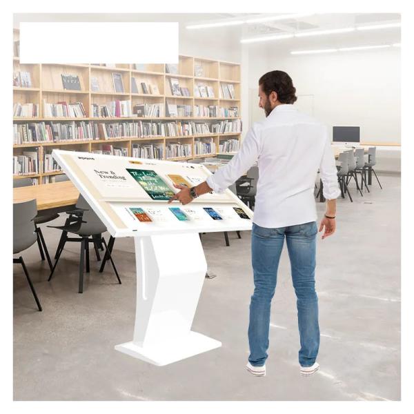 Buy cheap Indoor or Outdoor Floor Standing Kiosk 65 inch LCD Advertising Display Screen from wholesalers