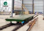 10-45 Ton Rail Guided Container Motorized Transfer Carts Trolley On Wheels