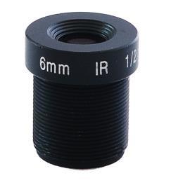 Buy cheap 3.0 Megapixel Camera Lens 6mm 74 Degree 1/2.5'' inch, M12 mount from wholesalers