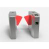 Buy cheap 304 Stainless Steel Flap Barrier Gate , Synchronization Controlled Access Turnstiles from wholesalers