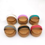 wooden lid Bamboo lid for glass bottle Custom water bottle lid