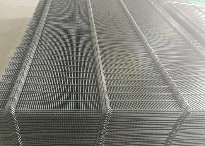 Anti Cut/Climb Welded 358 Wire Fencing For Utilities / Aiports / Retail Widely Use