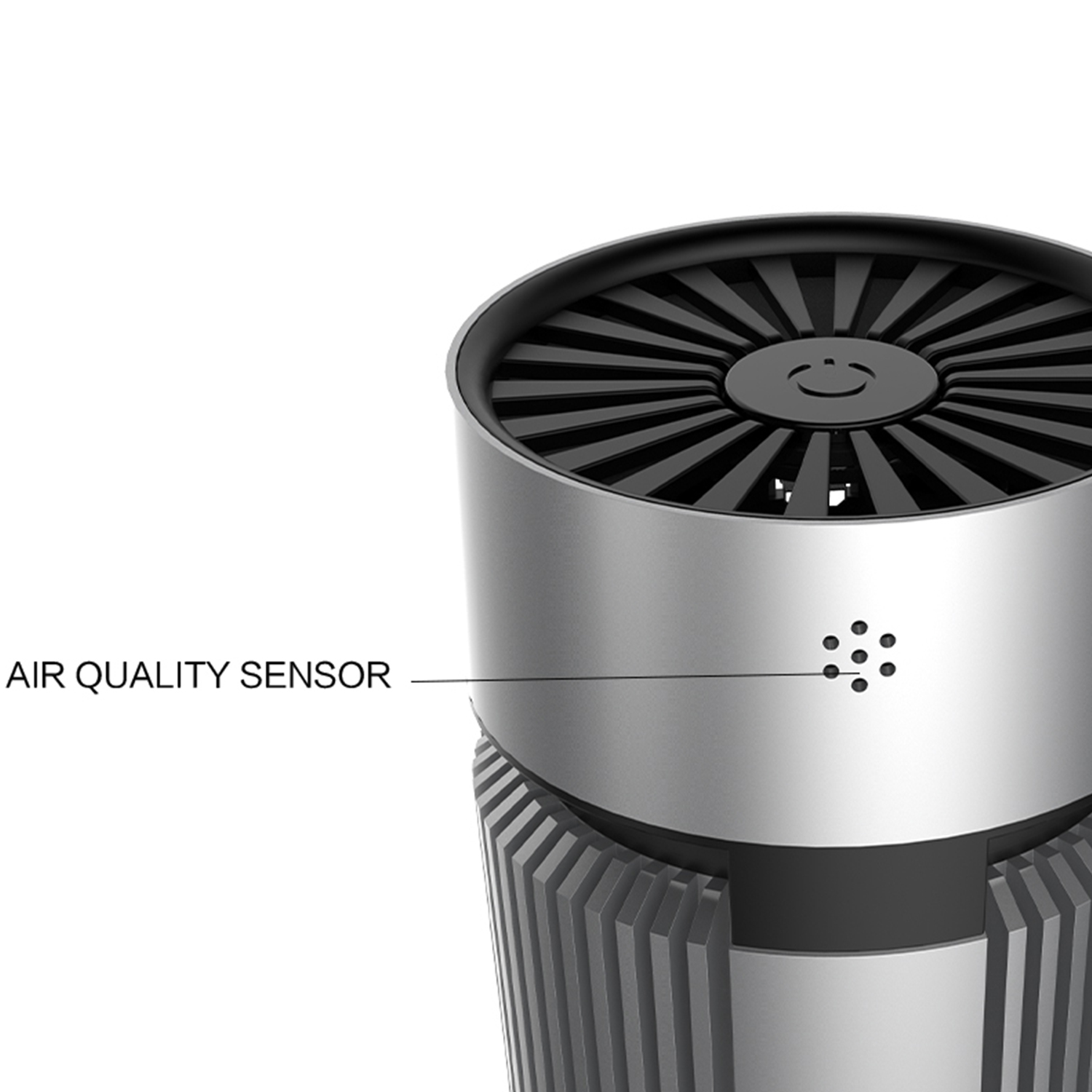 3 Stage H13 True HEPA Air Purifier For Smoke Pet Dander UVC LED USB Powered