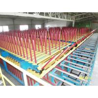 Buy cheap Cross cut Panel Cooling Rack System PU Sandwich Panel Line product