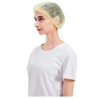 Buy cheap bound seams Disposable Head Cover , 36cm Disposable Mob Cap product