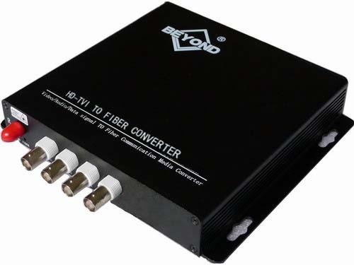 Buy cheap Bedyond®manufacturer supply 4-CH HD-TVI to fiber converter,4-ch TVI extender over fiber from wholesalers