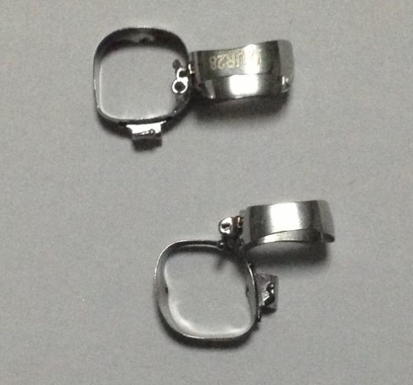 Buy cheap Metal Dental Bands For Braces , Orthodontic Teeth Bands With Buccal Tube from wholesalers