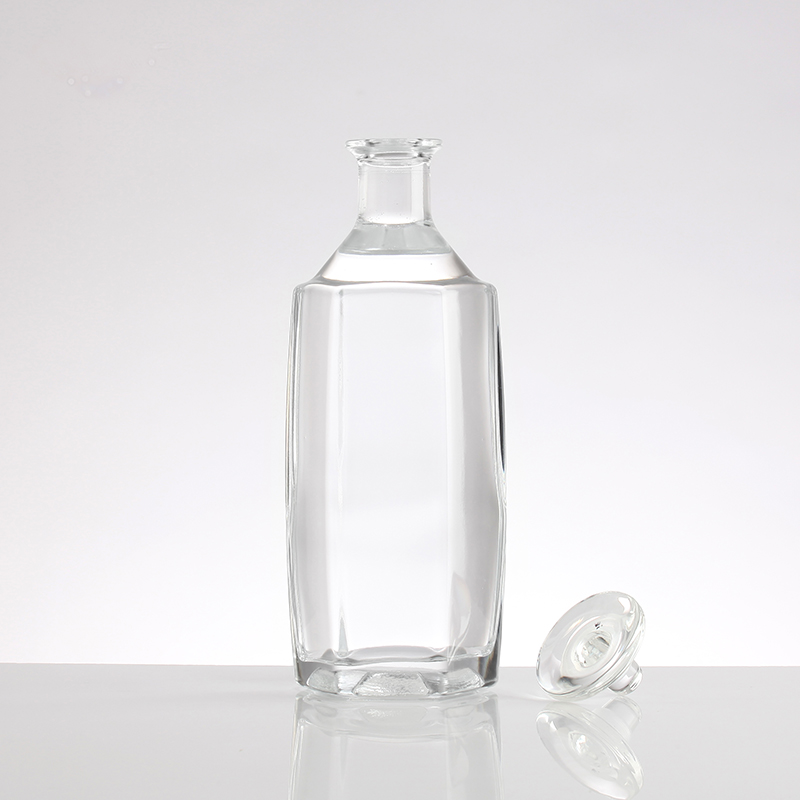 Competitive Glass Frosted Vodka Bottle for Wine Processing Base Material Glass