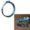 Buy cheap WDs Wide Pipe Clamps / Wide Ring Clamps Carbon Steel Zinc Plated from wholesalers