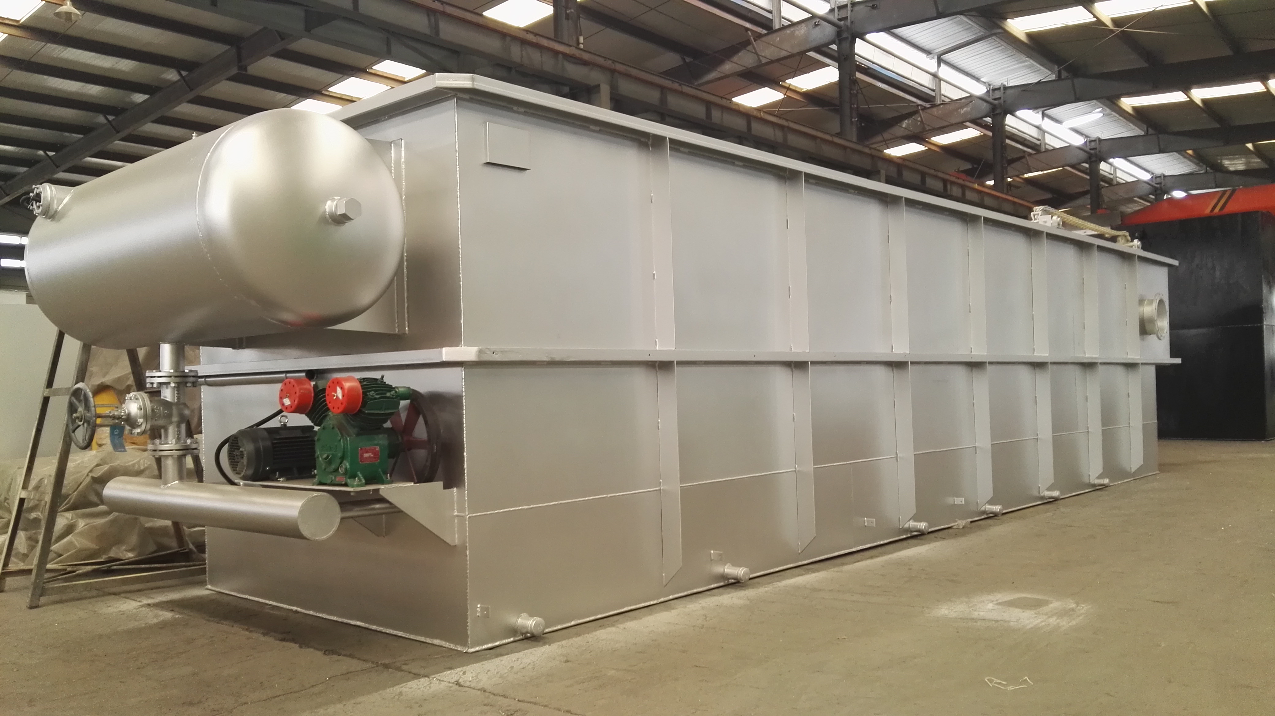 Hospital Sewage Separation Equipment with Air Floating Sedimentation Machine Condition