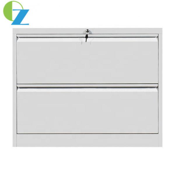 Wide Office Lateral File Cabinets Steel Storage File Cabinets 2 Drawer Metal