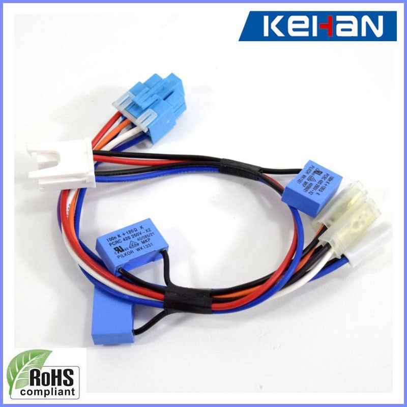 Copper Conductors OEM ODM RoHS Compliant LVDS Cable Assembly for 30 Pin 40 Pin LCD