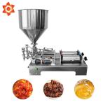 Volumetric Piston Filling Machine Cosmetic Cream Manual Hand Jar Ice Cream
