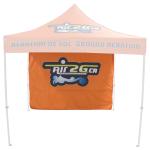 Commercial Trade Show Canopy Tent 10x10 600D Oxford Fabric With Back Walls