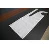 Buy cheap Coloured 27x42" Disposable PE Apron Flat Or Roll Packing For Kitchen Cleaning from wholesalers