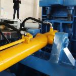 30kW Horizontal Hydraulic Scrap Metal Press Machine for Metal Recycling Block
