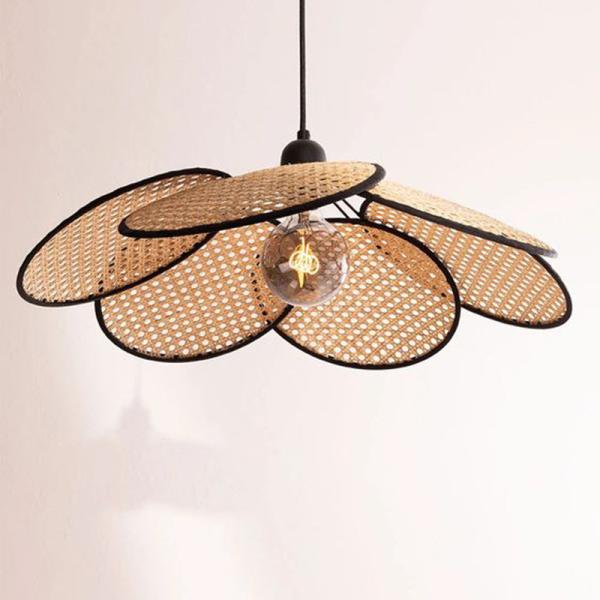 Buy cheap Art Rattan Chandelier For living room dining room balcony porch bar lighting creative Japanese lamps(WH-WP-56) from wholesalers