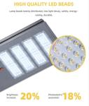 High Capacity Lithlum Battery All In One Solar Street Light 400W 600W Integrated