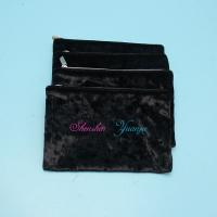 Buy cheap Recycled Lipsticks Packing Velvet Cosmetic Zipper Bag product