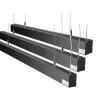 Buy cheap Aluminum 20W 40W Linear Led Ceiling Lights , OEM Linkable Led Shop Lights from wholesalers