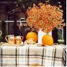 Buy cheap Outdoor festival decorations, autumn plants, artificial eucalyptus leaves, eucalyptus violets, daisies, decorate the courtyard from wholesalers